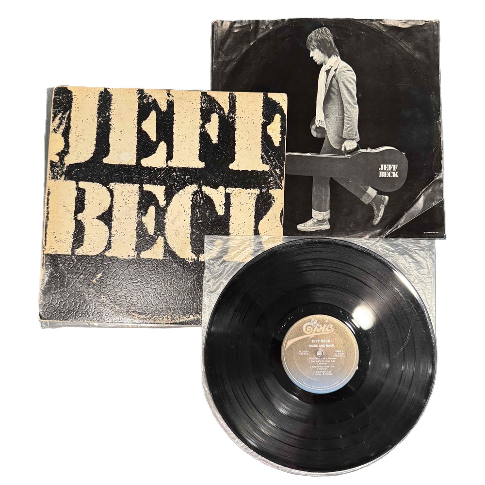 Epic Jeff Beck There And Back 12 Inch 33 RPM Vinyl LP 1980 US